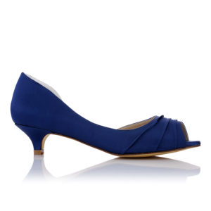 011-31 Blue Wedding Shoes