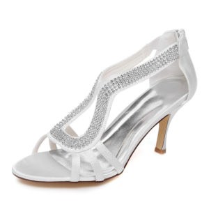 141-13 White Wedding Shoes