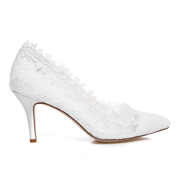 162-10-1 White Wedding Shoes