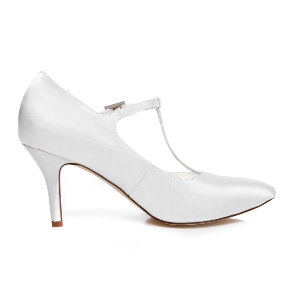 162-4-2 White Wedding Shoes