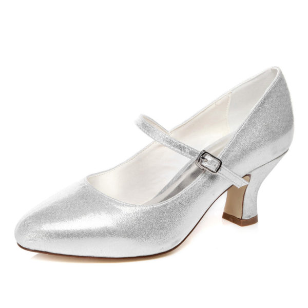 172-2 White Wedding Shoes