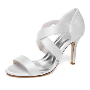 516-8 White Wedding Shoes