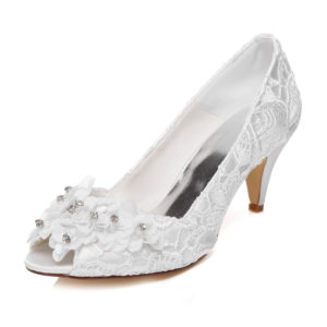59494-20 White Wedding Shoes