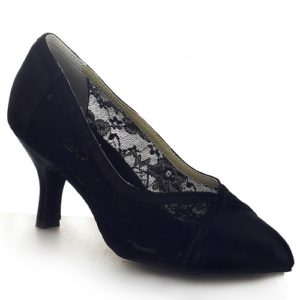 624-1 Black Wedding Shoes