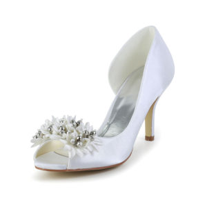 8390-1AA White Wedding Shoes