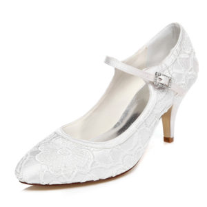 98977-4 White Wedding Shoes
