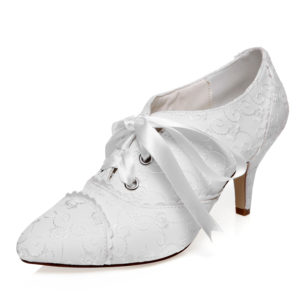98977-8 White Wedding Shoes
