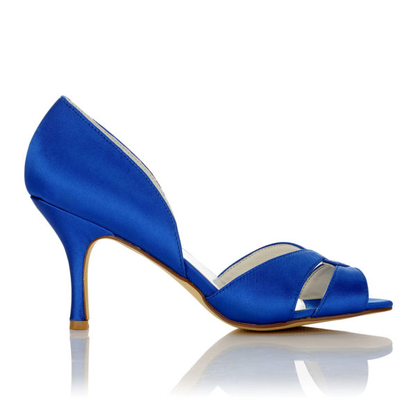 A31B-57 Blue Wedding Shoes