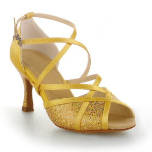 Y205-14 Gold Wedding Shoes