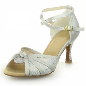 Y205-9 Silver Wedding Shoes